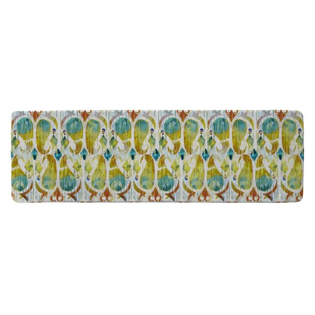 Benjamin Tate Design Ikat Vibrant Runner Rug in Natural - Size: 67 cm x 230 cm - image 1