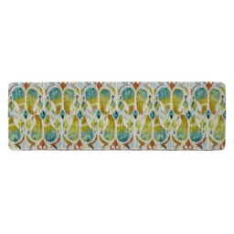 Benjamin Tate Design Ikat Vibrant Runner Rug in Natural - Size: 67 cm x 230 cm - thumbnail 1