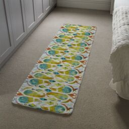 Benjamin Tate Design Ikat Vibrant Runner Rug in Natural - Size: 67 cm x 230 cm - thumbnail 4