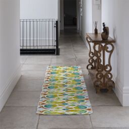 Benjamin Tate Design Ikat Vibrant Runner Rug in Natural - Size: 67 cm x 230 cm - thumbnail 3