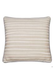 Fusion 'Beach Huts' Outdoor Water & UV Resistant Garden Filled Bench Cushion in Natural - Size: 43 cm x 43 cm - thumbnail 4