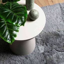 Berkfield Home Shaggy Rug High Pile NAVARRA Light Grey 130x200 cm Polyester - Size: Medium - thumbnail 8