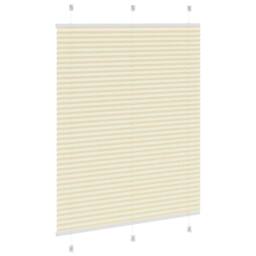 Berkfield Home Pleated Blind Cream 110x150 cm Fabric Width 109.4 cm Polyester - thumbnail 4