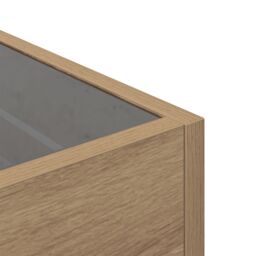 Berkfield Home Storage Cabinet Artisan oak 40 x 40 x 30 cm in Brown - thumbnail 8