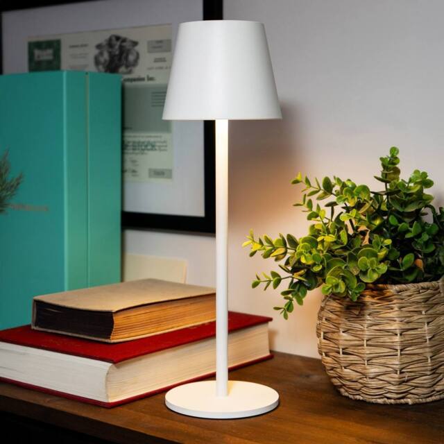 Madison & Mayfair White LED Touch Lamp - image 1