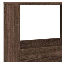 Berkfield Home Room Divider Brown Oak 100x33x155.5 cm Engineered Wood - thumbnail 7