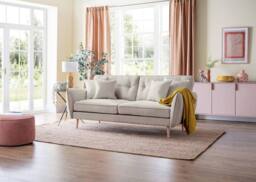 The Great Sofa Company Ailis Large Sofa Faro Linen in Beige