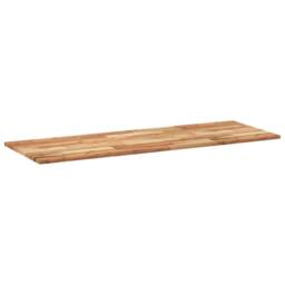 Berkfield Home Desk Top Oil Finished 120x50x2 cm Solid Wood Acacia in Brown - Size: 120 x 50 x 2 cm - thumbnail 4