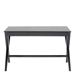Wyld Haus Verona Black Oak Veneer Desk with Drawer - thumbnail 3