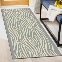 runrug Hallway Carpet Runner Rug - Soft & Comfy, 9mm - 'Savannah' in Grey - Size: 60 cm x 180 cm - thumbnail 2