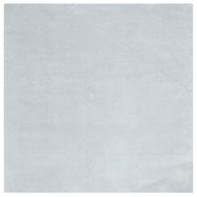 Berkfield Home Rug HUARTE Short Pile Soft & Washable Blue 160x160 cm in Pale Blue - Size: Medium - image 1