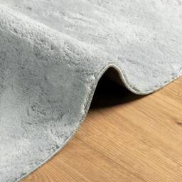 Berkfield Home Rug HUARTE Short Pile Soft & Washable Blue 160x160 cm in Pale Blue - Size: Medium - thumbnail 6