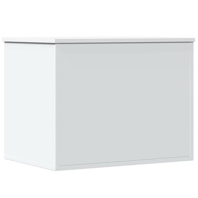 Berkfield Home Storage Box White 60x42x46 cm Engineered Wood - Size: 60 x 42 x 46 cm - image 1