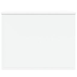 Berkfield Home Storage Box White 60x42x46 cm Engineered Wood - Size: 60 x 42 x 46 cm - thumbnail 4
