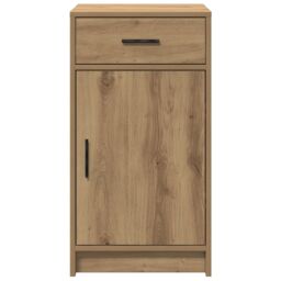 Berkfield Home Sideboard Artisan Oak 40x41x75 cm Engineered Wood in Brown - Size: 40 x 41 x 75 cm - thumbnail 7