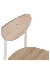 Seconique Riley Chair ( Pair ) in Light Oak - thumbnail 5