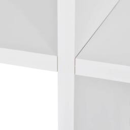 Berkfield Home Staircase Bookcase/Display Shelf 107 cm White - thumbnail 5