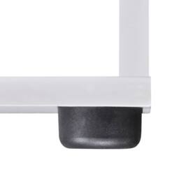 Berkfield Home Staircase Bookcase/Display Shelf 107 cm White - thumbnail 6
