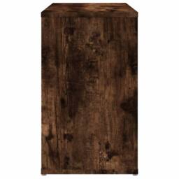 Berkfield Home Side Cabinet Smoked Oak 60x30x50 cm Engineered Wood in Brown - Size: 60 x 30 x 50 cm - thumbnail 4