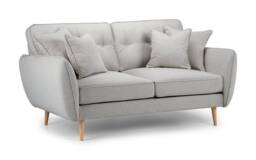 The Great Sofa Company Ailis Medium Sofa Faro Ashen in Light Grey - thumbnail 2
