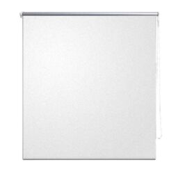 Berkfield Home Roller Blind Blackout 100 x 175 cm White - thumbnail 2