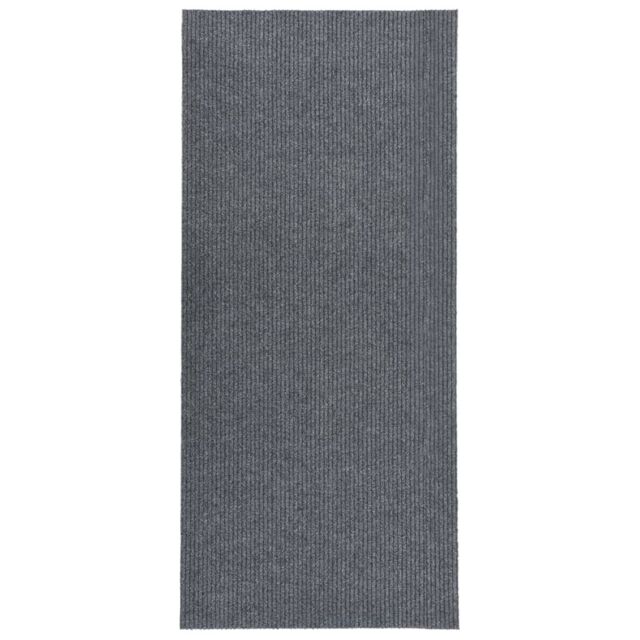 Berkfield Home Dirt Trapper Carpet Runner 100x250 cm Grey - Size: 100 cm diameter - image 1