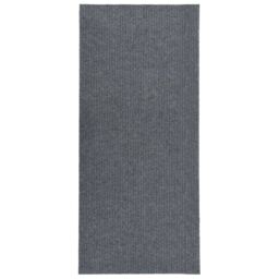 Berkfield Home Dirt Trapper Carpet Runner 100x250 cm Grey - Size: 100 cm diameter - thumbnail 1