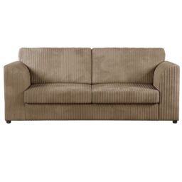 Furnishings For Less UK Luxor Jumbo Cord 3 + 2 Fabric Sofa Suite - Fullback in Camel - thumbnail 2