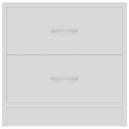 Berkfield Home Bedside Cabinets 2 pcs White 40x30x40 cm Engineered Wood - Size: 40 x 30 x 40 cm - thumbnail 5
