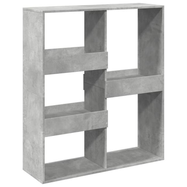 Berkfield Home Room Divider Concrete Grey 100x33x115 cm Engineered Wood - Size: 100 x 33 x 115 cm - image 1