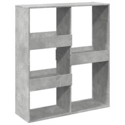 Berkfield Home Room Divider Concrete Grey 100x33x115 cm Engineered Wood - Size: 100 x 33 x 115 cm - thumbnail 1