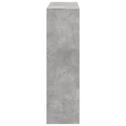 Berkfield Home Room Divider Concrete Grey 100x33x115 cm Engineered Wood - Size: 100 x 33 x 115 cm - thumbnail 5