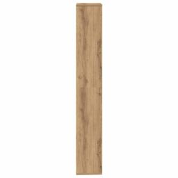 Berkfield Home Book Cabinet Artisan Oak 157x24x160 cm Engineered Wood in Brown - Size: 157 x 24 x 160 cm - thumbnail 5