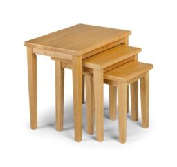 netfurniture Scotch Nest Of Tables - Oak in Light Oak