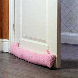 Nicola Spring Chevron Draught Excluders - 80cm - Pack of 2 in Pink - thumbnail 4