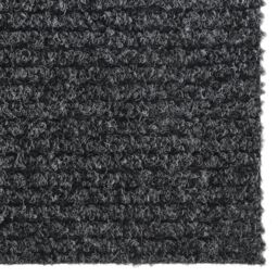 Berkfield Home Dirt Trapper Carpet Runner 100x250 cm Anthracite in Black - Size: 100 cm diameter - thumbnail 3