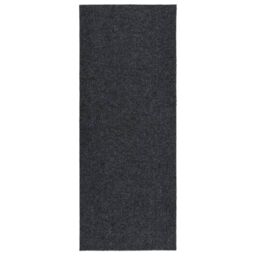 Berkfield Home Dirt Trapper Carpet Runner 100x250 cm Anthracite in Black - Size: 100 cm diameter - thumbnail 1
