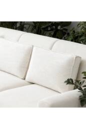Living and Home Soft Corduroy Bedside Headboard Pillow Reading in Beige - Size: Small - thumbnail 2