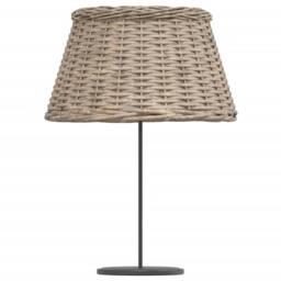 Berkfield Home Lamp Shade Brown √ò50x30 cm Wicker - Size: 50x30 cm - thumbnail 4