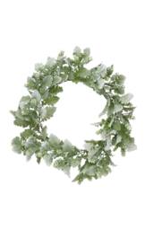 KDMD Dusty Miller & Hops Wreath 60cm in Green - thumbnail 1