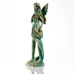 Marco Paul Fairy Garden Outdoor Statue Ornament in Green - thumbnail 3