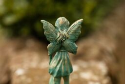 Marco Paul Fairy Garden Outdoor Statue Ornament in Green - thumbnail 5