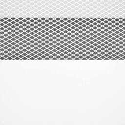 Wyld and Coco White Powder Coat Steel TV Stand 2 Mesh Doors Cable Management - thumbnail 8