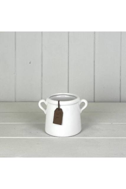 "KDMD White Handcrafted ""for You"" Pot - 8mm" - image 1