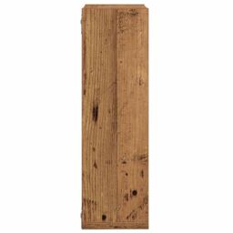 Berkfield Home Wall Cube Shelves 2 pcs Old Wood 50x15x50 cm Engineered Wood in Brown - Size: 50 x 15 x 50 cm - thumbnail 6