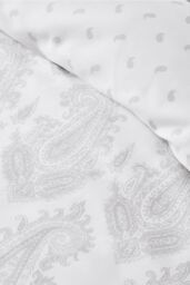 Nalu Nicole Scherzinger 'Dalisay' Cotton Sateen Duvet Set in White - Size: King - thumbnail 3