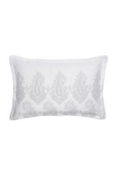 Nalu Nicole Scherzinger 'Dalisay' Cotton Sateen Duvet Set in White - Size: King - thumbnail 5