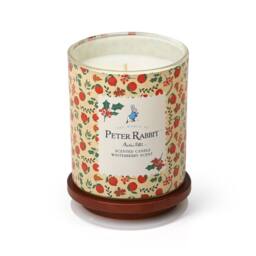 Peter Rabbit Winterberry Scented Candle 1 Wick Wood Lid 30hr Burn Glass UK - Size: Medium - thumbnail 3