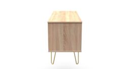 Ready Assembled 2 U Metro 4 Drawer Bed Box (Ready Assembled) in Light Oak - Size: Small - thumbnail 2