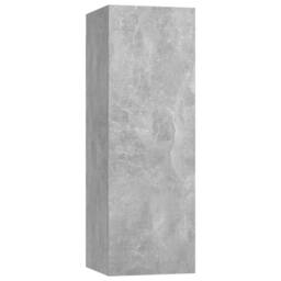 Berkfield Home 10 Piece TV Cabinet Set Concrete Grey Engineered Wood - thumbnail 7